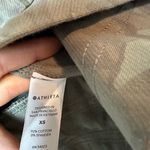 Athleta  Cropped Hoodie Sweatshirt Green Camo Oversize Fit Size XS Photo 2