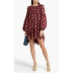 Cinq À Sept Zola Shirred Floral Photo 4