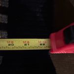 Rafaella Rafaela Vintage Black Brown Gray Tan Short Cardigan Comfy Sweater Zip Up SZ L Photo 9