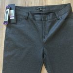 Andrew Marc NWT  Womens Ponte Stretch Pant #574907 Charcoal / Black Sz 14 Photo 1
