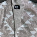 Frye  Women's The Cozy‎ Cardigan, Tan (Oatmeal Combo), Size M AZTEC Photo 7