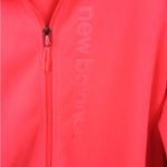 New Balance Fleece Coral Orange Zip Up Jacket 2X New Photo 3