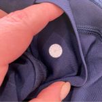 Lululemon Time To Sweat Crop 23" Navy Blue Leggings Sz 4 Photo 3
