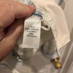 Maurice's Shirt Womens White Washed Denim Button Lightweight Chambray Large Photo 5