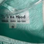 In The Mood Skirt Blouse Set Sz 8 Mint Green Vintage Style Pleated Lace Photo 7