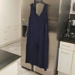 💕LUNYA💕 Cool Romper ~ Navy Blue Large L NWOT Photo 4