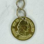George Washington Coin Charm Chain Link Belt Size Small S Medium M Gold Photo 10
