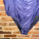 J.Crew NWT  Black Ruched Square Neck One-Piece Swim Bathing Suit Women's Size 24 Photo 3