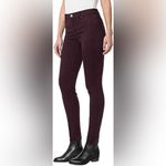 Buffalo David Bitton VALE Women's Size 6 Dark Burgundy Oxblood Skinny Jeans Photo 6