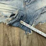 Pistola  Women's Tuxedo Stripe blue denim distressed cut-off jean shorts Photo 3