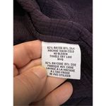 Eileen Fisher  Blazer jacket Purple Deep Plum Textured Silk open front size M Photo 4