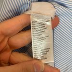 Lucca Couture Blue & white striped dress...sweetheart neckline Photo 5