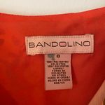 Bandolino Vintage Y2K Pink Green Paisley Flowy Midi Retro Dress Women's size 8 Photo 2