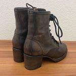 FREEBIRD by Steven 99202 “Cavalier” Brown Leather Lace Up Boots Women’s Size 7 Photo 4