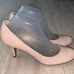 Liz Claiborne  Flex Wiley nude formal wedding bridesmaid office heels Photo 0