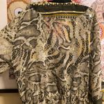 Blue Island  Boho Dress/Beach Cover with Gold accents and beaded tassels S Photo 13