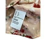 American Eagle  Outfitters Women Size XS Peach Floral Off The Shoulder (7-223P) Photo 6