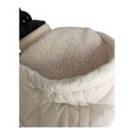 Artisan NY  Hooded Quilted Full asymmetrical Zip Fleece Lined White Small…​ Photo 7