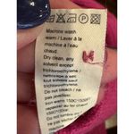 J Lindeberg Shirt Women XL Pink Textured Cotton Collared Lace Up Front Top Photo 9