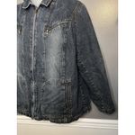 Giacca by Gallery Denim Jacket Womens 2X Blue Quilted Lined Zip Pockets Photo 3