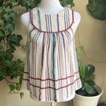 Madewell Rickrack Swing Tank top in Stripe | XS Photo 1