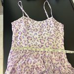 Rococo Sand Avana Midi ruffled corset dress, high low hem, leopard print, sz M White Size M Photo 10