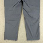 Democracy  Absolution Scallop Edge Straight Pants Womens 20W Blue Gray W1P2046X2 Photo 9