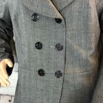 Antonio Melani Double Breasted Career Gray Blazer 12 Photo 2