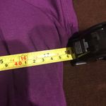 Coldwater Creek  Purple SS Scoop Neck Blouse Sz. L Photo 6