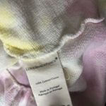 Love Shack Fancy  Ruffle Tie-Dye Blue Mini Skirt Photo 3