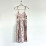 Love Shack Fancy  Rusalina lace satin slip dress pastel floral dainty feminine Sz 0 Photo 2