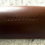 Longchamp  Paris Brown Sunglasses Eyeglasses Hard Case Clamshell Photo 0
