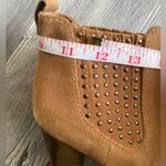 Antonio Melani Camel Suede Heeled Boots Photo 8