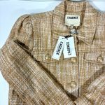 L'Agence Kasey Tweed Crop Jacket Large Bone Multi NWT Photo 9