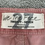 We The Free Free People Raw Hem Corduroy Ankle Skinny Pants Dusty Rose Pink 27 Photo 7
