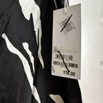 Reformation  Pratt Silk Skirt in Black and Cream‎ Print NWT 4 Photo 6