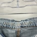 American Eagle  Outfitters Light Wash Cotton Ripped Skater Short Women's Size 6 Photo 6