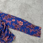 Free People Women’s I Got You Floral Long Sleeve Top Boho Festival Royal Combo S Photo 9