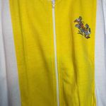 Disney  Fashions Goofy Sports Color Block Yellow Blue Zip Up Jacket Size Large Photo 3