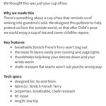 Lululemon Tea Lounge Pullover Color: Heathered Coal Size 4 P2P 15.5” EUC Photo 3