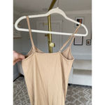 No Boundaries NWOTs  Shapewear Bodysuit Spaghetti Strap Stretchy Smooth Neutral L Photo 4