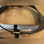 Vionic  Women's Kirra Thong Black Leather Sandals‎ Size 9 Photo 6