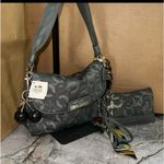 Coach Y2K Vintage LUREX shoulder bag and wristlet combo Photo 1