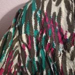 Wrangler Rock47 L Crystal Snap Western Cowgirl Top in Turquoise Purple Photo 1