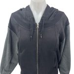 Adidas  Stella McCartney Black Long Sleeve Zip Hoodie Hooded Sweatshirt Jacket S Photo 2