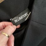 Vintage 90s Black Mini Pencil Skirt With Thigh Slit 🔥 Size undefined Photo 3