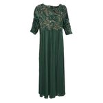 JJ's House A-line Scoop Floor-Length Lace Chiffon Bridesmaid Dress New with Tags Photo 2