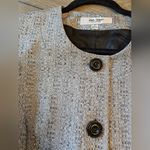 Jones Studio  Gray Button Front Professional Suit Jacket Photo 2