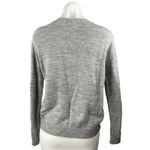H&M Women's Gray Penguin Crewneck Long Sleeve Knit Sweatshirt Sweater Top Size S Photo 1