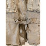 Gap Long Sleeve Belted Utility Lace Army Jacket Tan Women's Size XS Petite Photo 6